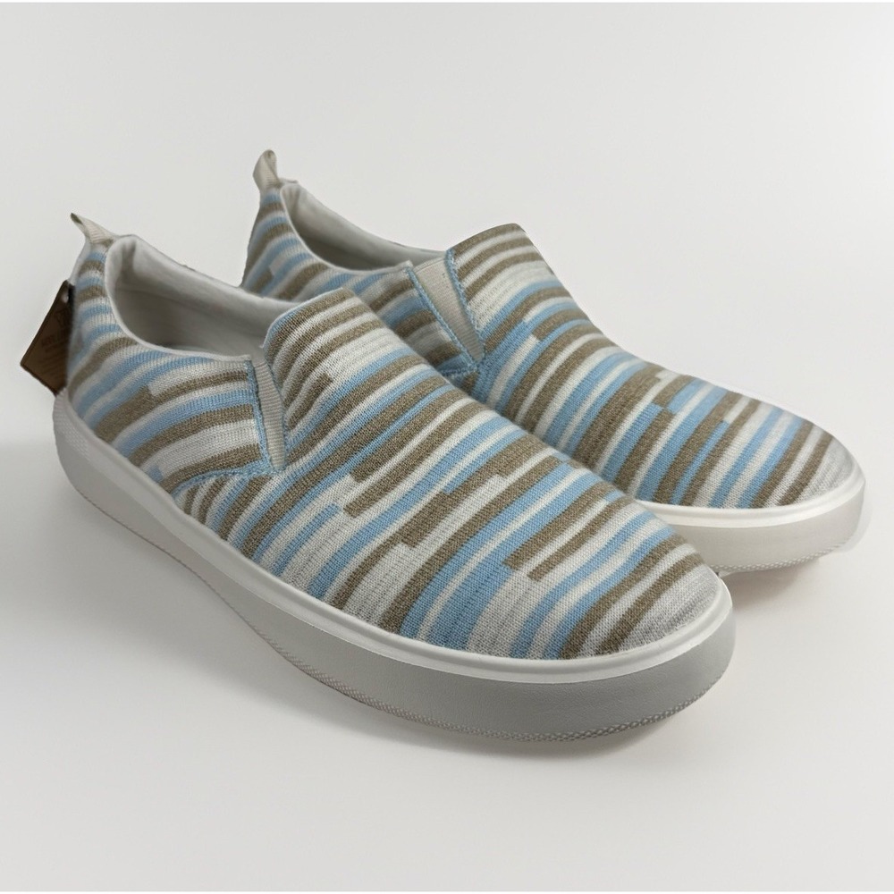 Woolloomooloo Size 38 W 7.5 - 8 Sand Multi Byron Merino Hoffman Slip On Shoe